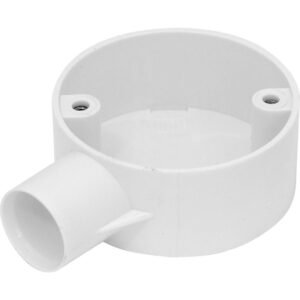 PVC Conduit Terminal Box 1 Way