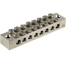 8 Ways Brass Earth Terminal  PK495
